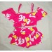 Lucky-fairy-Girl swimsuit 2 Pieces Swimsuits for Girls Printing Polyester Two Pieces Children Swimwear Blue B07QHS5K6R